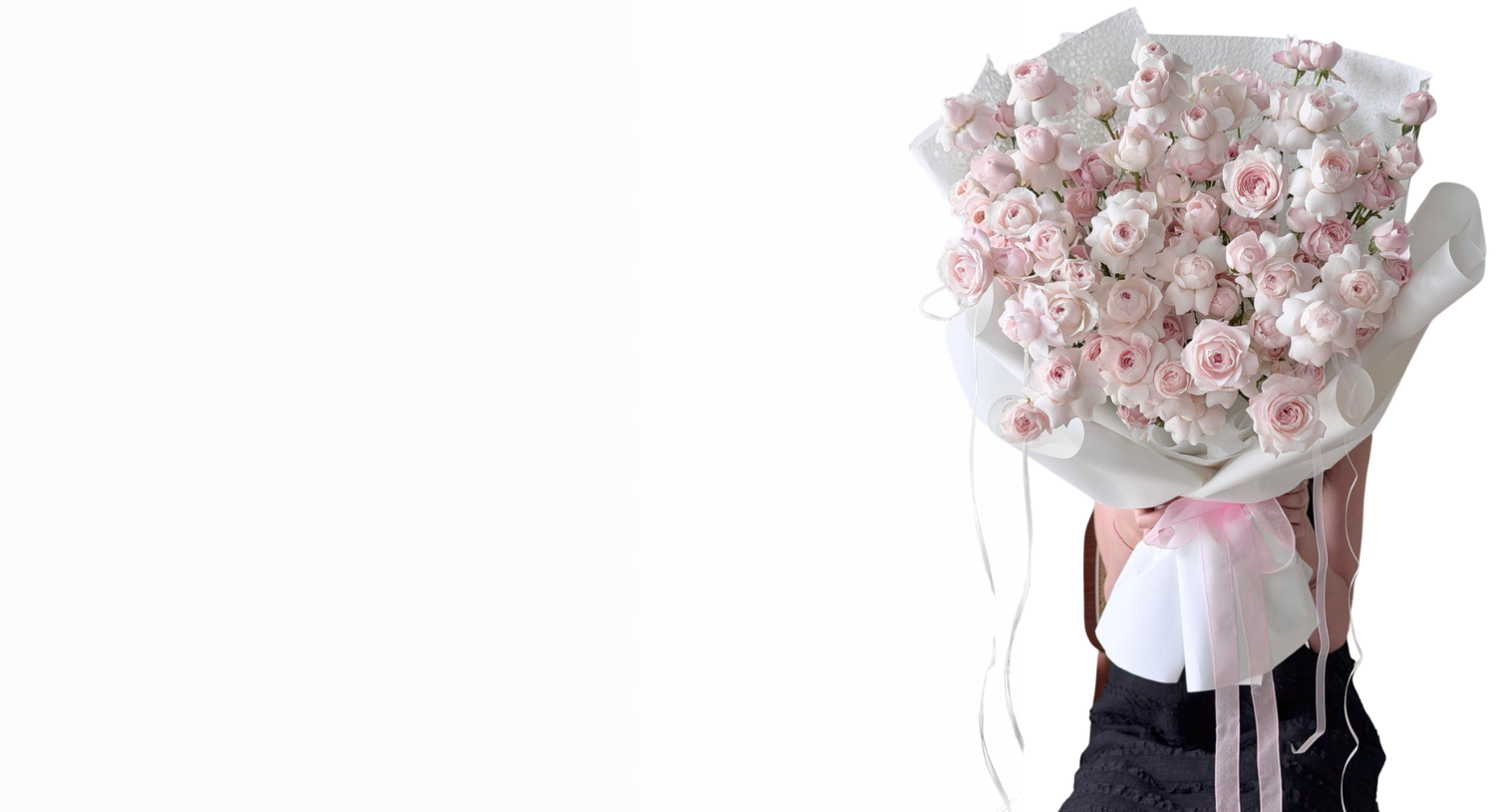 A bouquet of kiss of fairy rose spray perfect for White Day Flower Celebration with same day flower delivery at Kuala Lumpur.