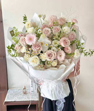 A L plus size quicksand rose suitable for a luxury gift.