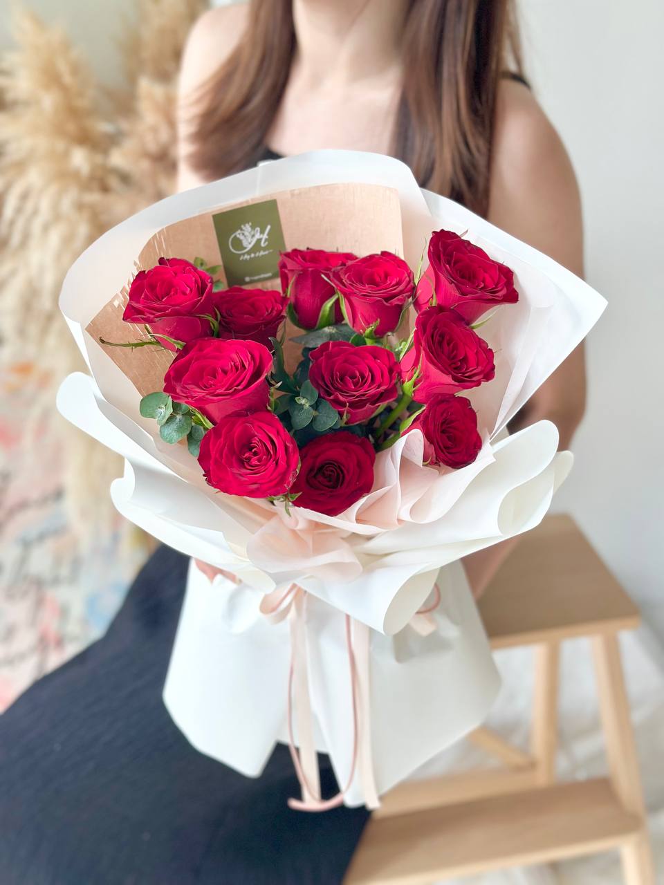 Henna Red Rose