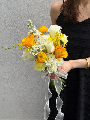 A bouquet of wedding flower perfect for ROM in Kuala Lumpur. 