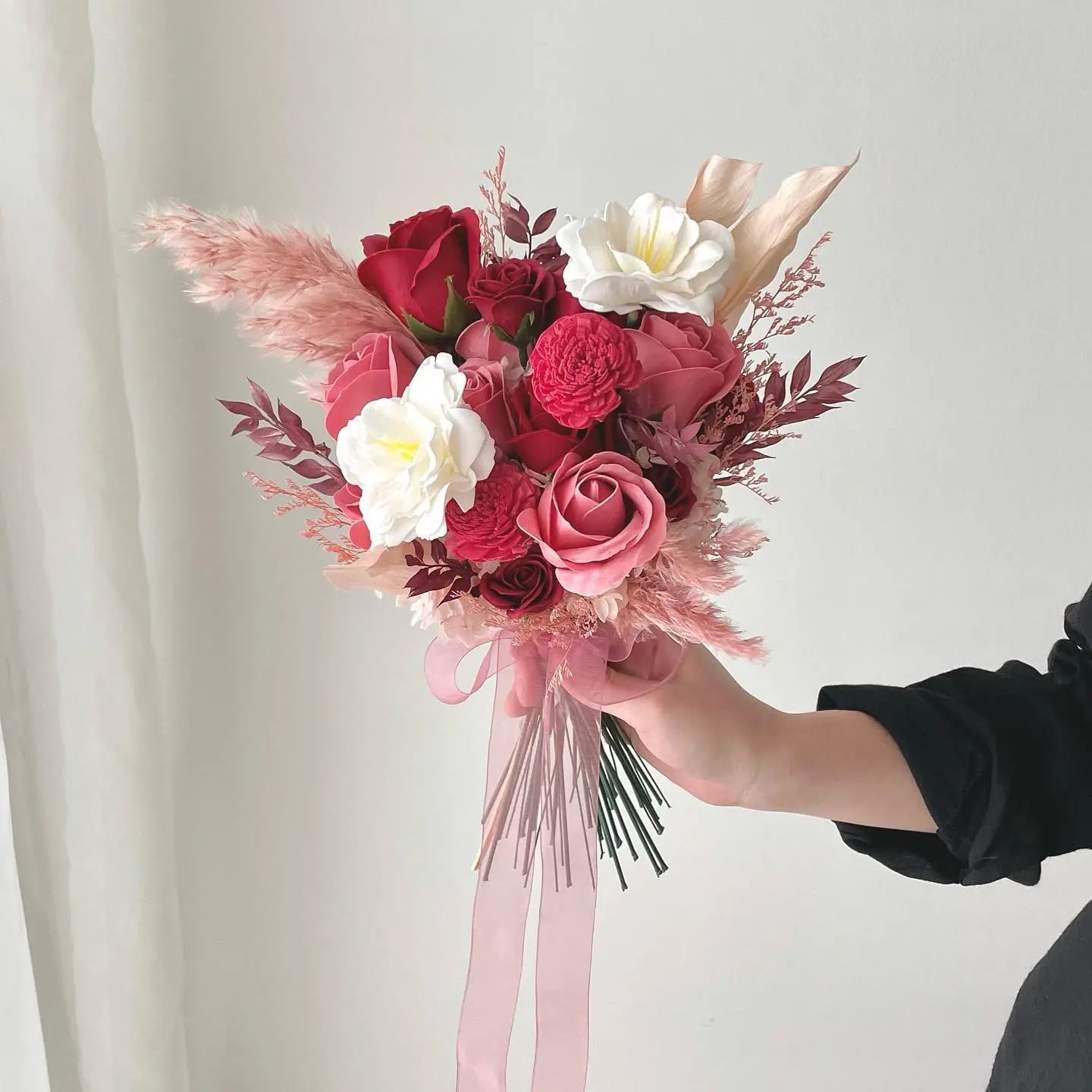 Reddish Bridal Bouquet