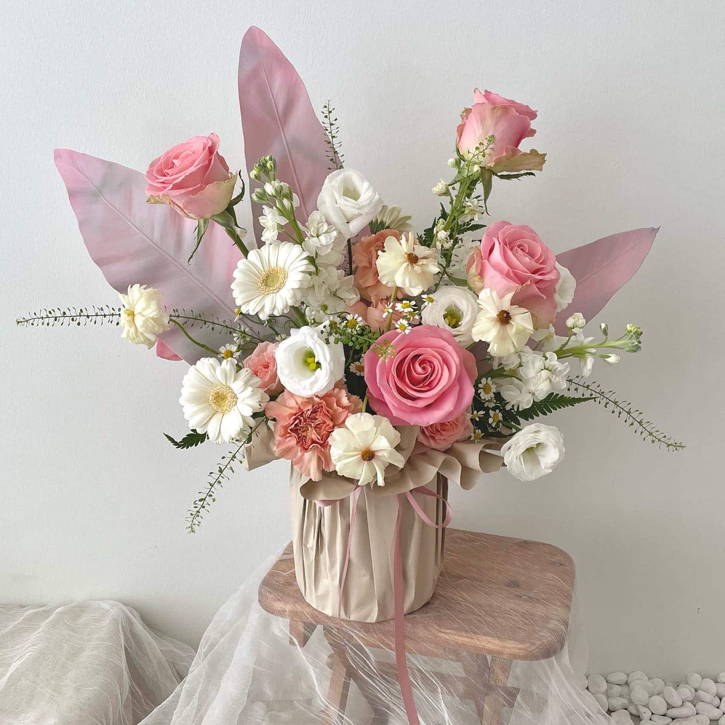 Refreshing Pinkish Flower Box