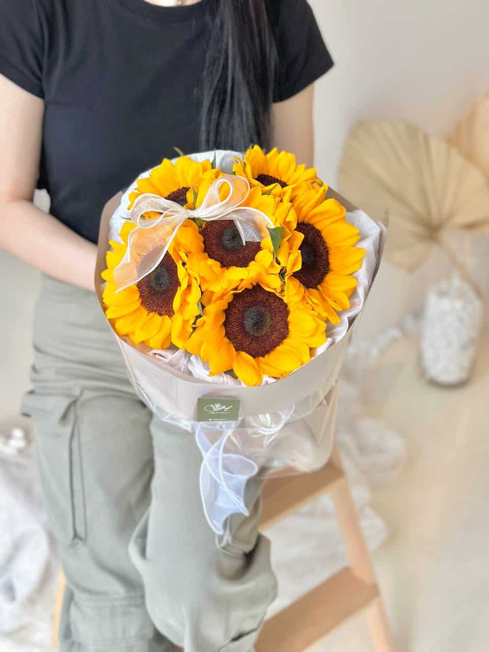 Brynn Round Sunflower Bouquet