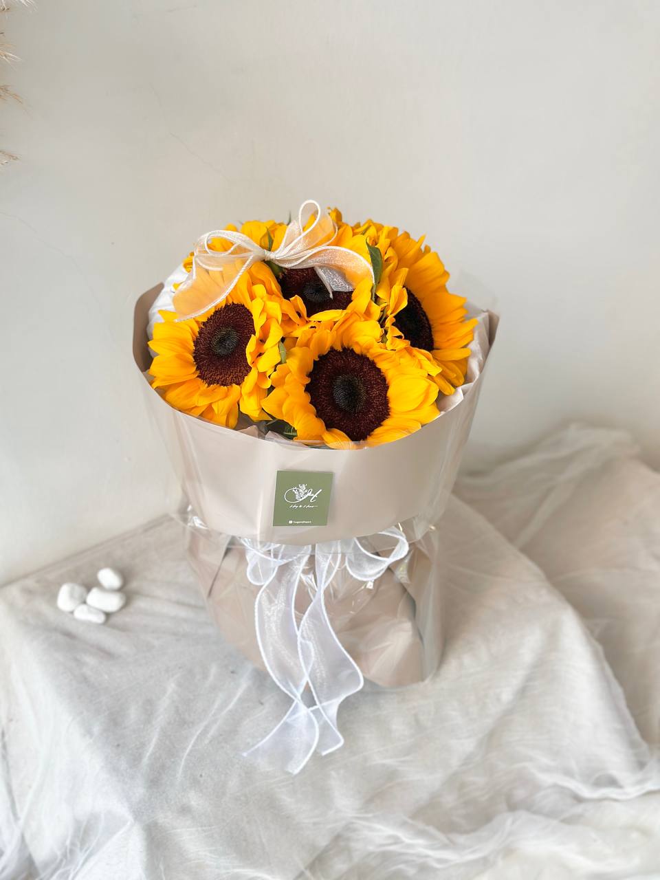 Brynn Round Sunflower Bouquet