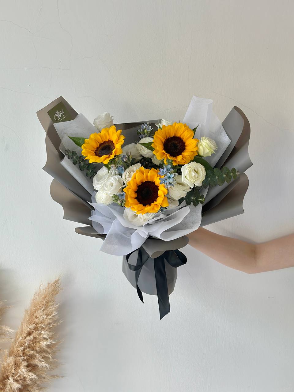 Destiny Sunflower mixed Eustoma Bouquet