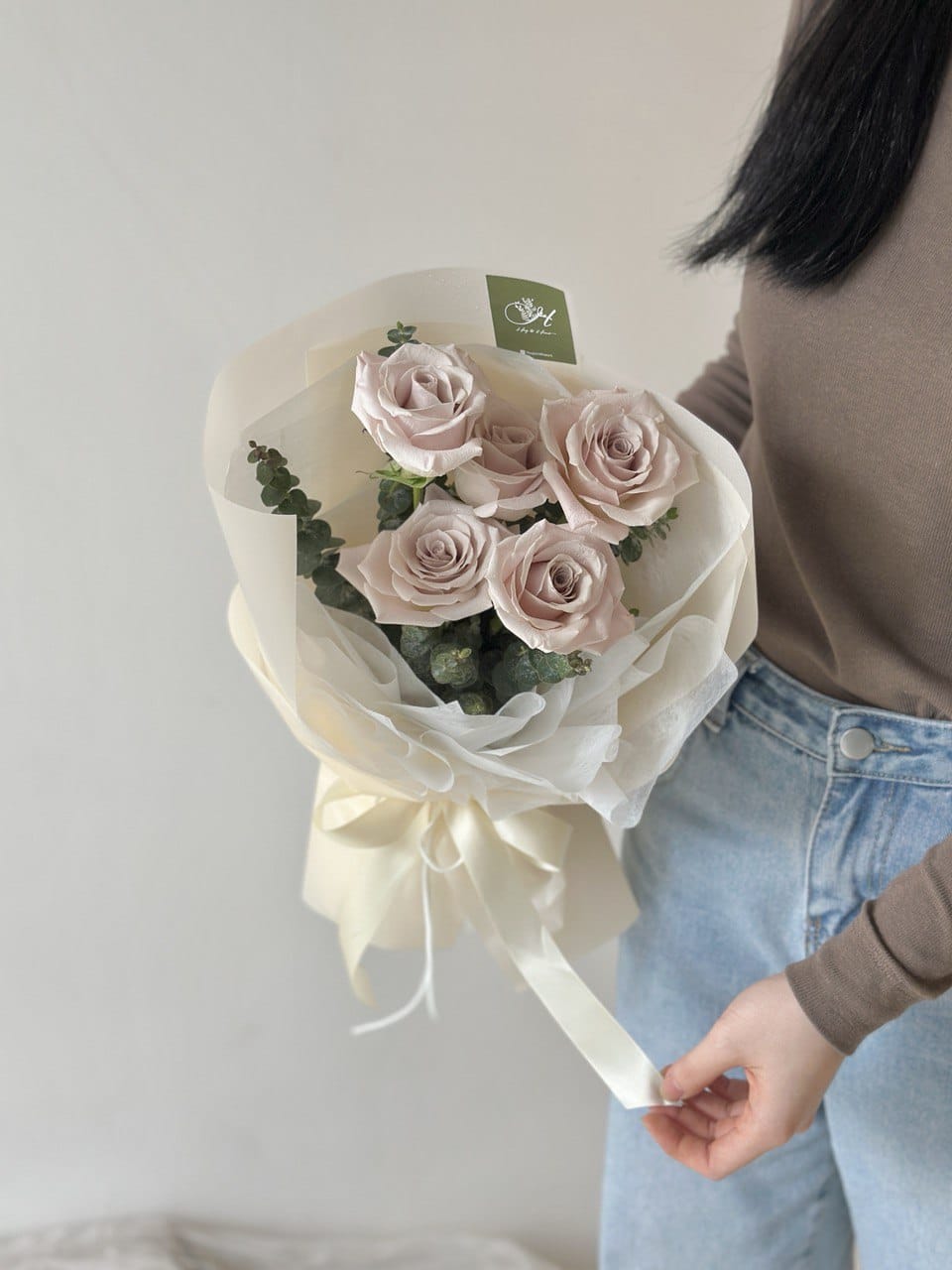 Emma Cute Menta Rose Bouquet