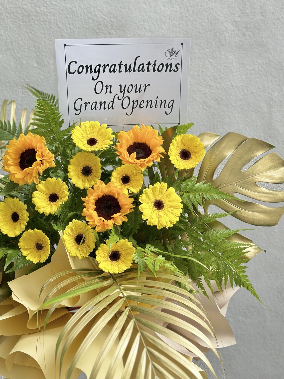 Juli Grand Opening Flower Stand